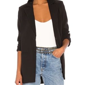 Revolve Camila Coelho Breanna black Blazer XS
